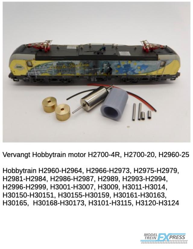 Micromotor.EU NH007F Hobbytrain Vectron, BR 191, BR 192, BR 193, BR 247, BR 248, Rh 1193, Rh 1293, Re 475, Re 493