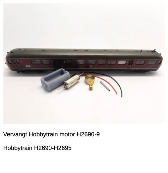 Micromotor.EU NH018C Hobbytrain ETA 176, ETA 517 Limburger Zigarre