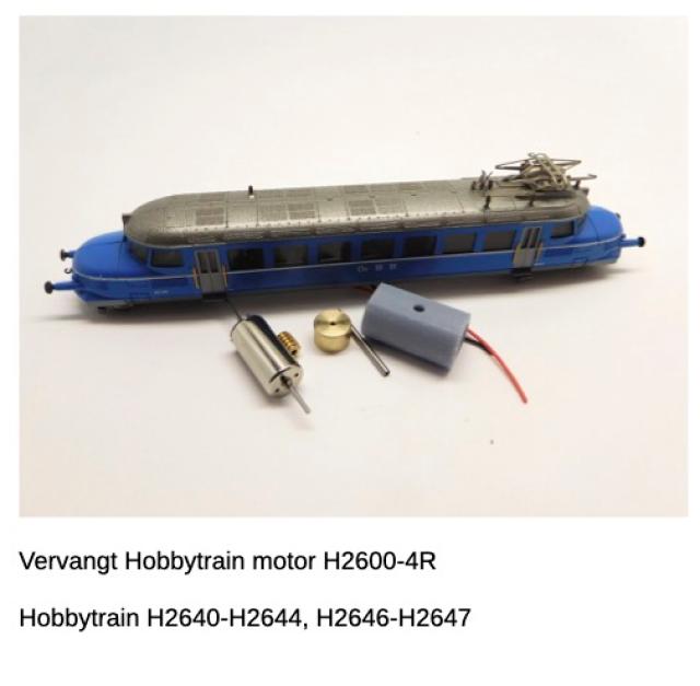 Micromotor.EU NH019C Hobbytrain Rbe 2/4, Roter Pfeil