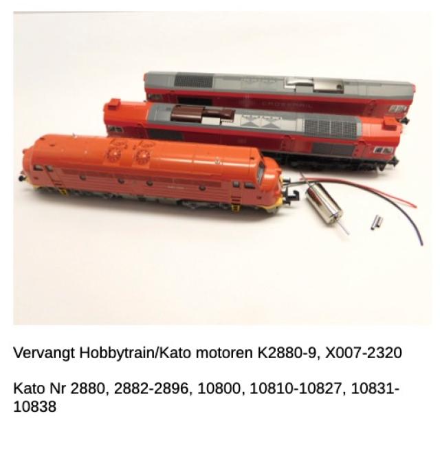 Micromotor.EU NH021 Kato class 66, class 77, Nohab