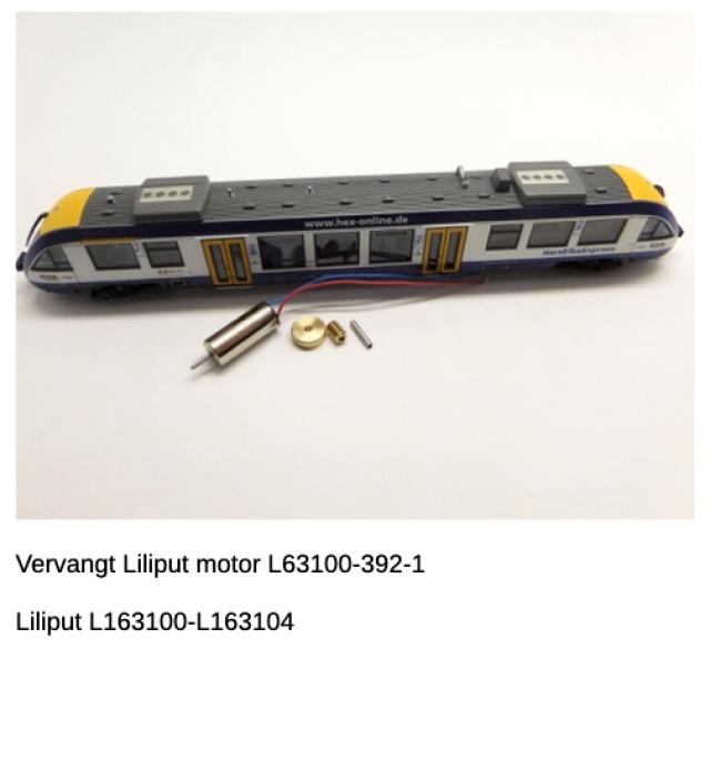 Micromotor.EU NL002C Liliput BR 640 DB, Lint 27, HLB VT 201, Vectus VT 207, HEX VT 872