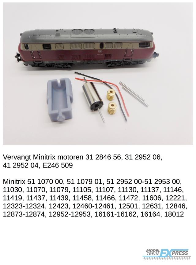 Micromotor.EU NM034G Minitrix V 160, BR 216, BR 217, BR 218