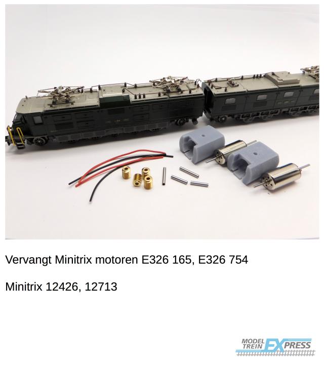 Micromotor.EU NM036G Minitrix SBB Ae 8/14 (2 Motors)