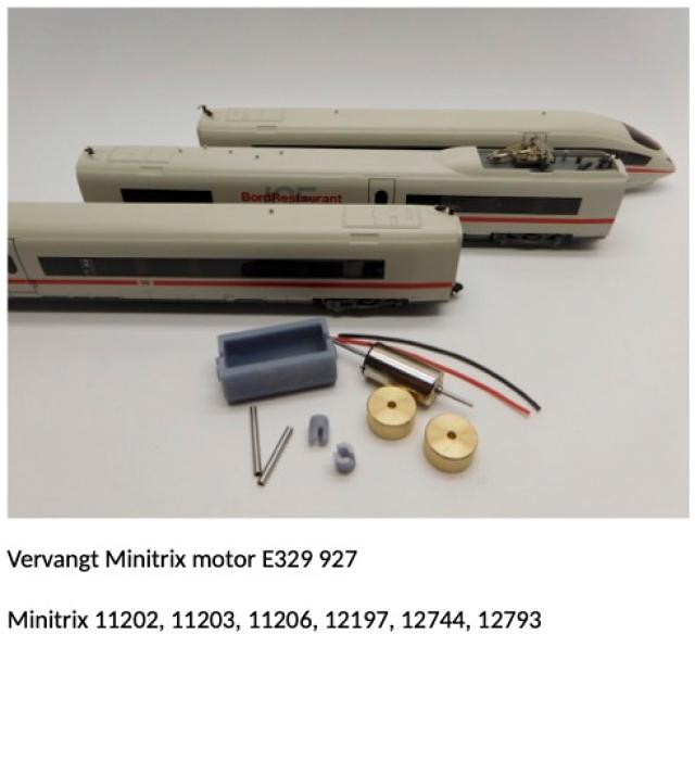 Micromotor.EU NM041C Minitrix ICE 3, BR 406