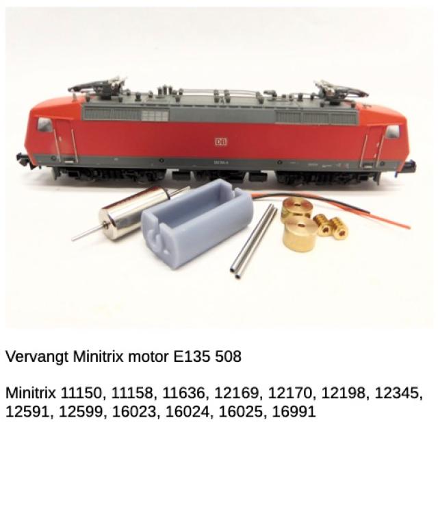 Micromotor.EU NM054C Minitrix  BR 120 (New motor)