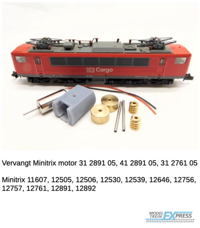 Micromotor.EU NM055C Minitrix BR 103, BR 151, BR 155, BR 750,  E 03, DR BR 250