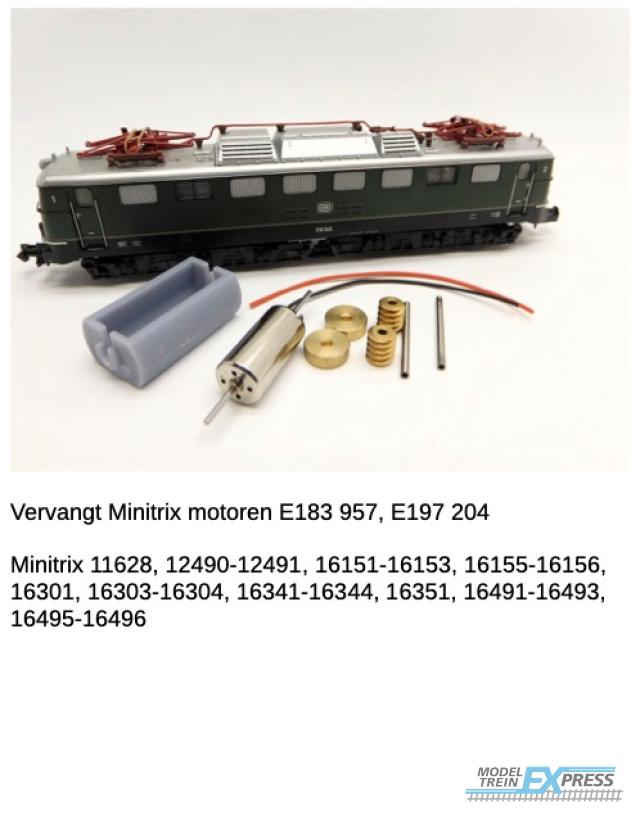 Micromotor.EU NM067C Minitrix BR 103, BR 150, E 50