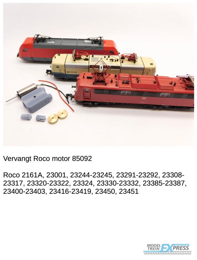 Micromotor.EU NR010C Roco BR 101, BR 150, BR 181, Traxx, ET 85, ET 90, C4ieT