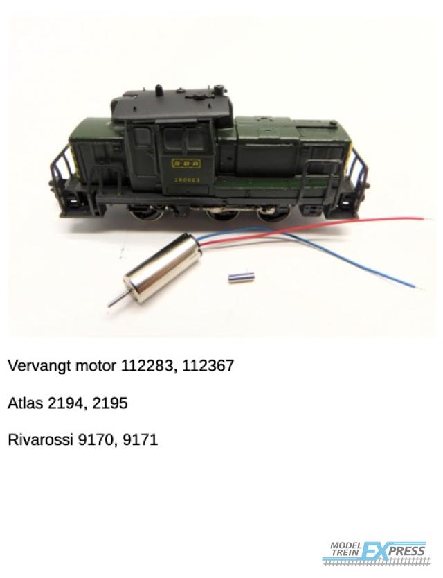 Micromotor.EU NRI003 Rivarossi / Atlas BR 260 023 SNCB, BR 261 DB