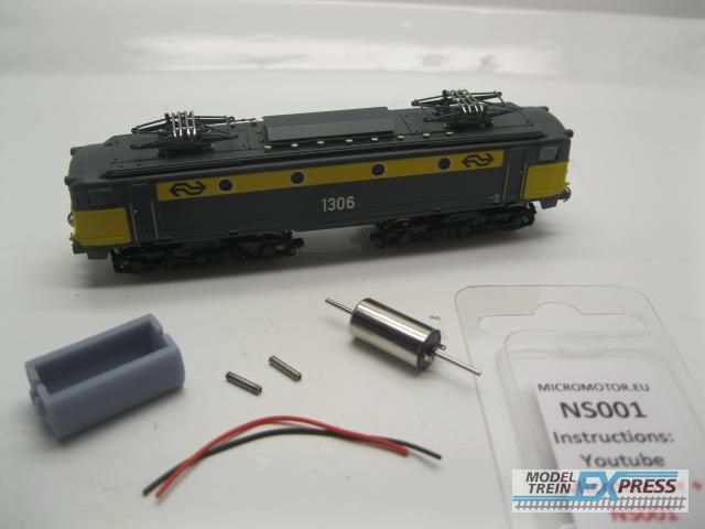 Micromotor.EU NS001 Startrain NS 1300, SNCF CC 7100, Renfe Alsthom 276