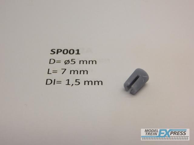 Micromotor.EU SP001 ø 5 x 7 - for 1.5 mm shaft