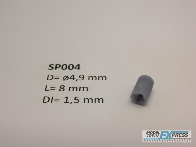 Micromotor.EU SP004 ø 4.9 x 8 with cross - for 1.5 mm shaft