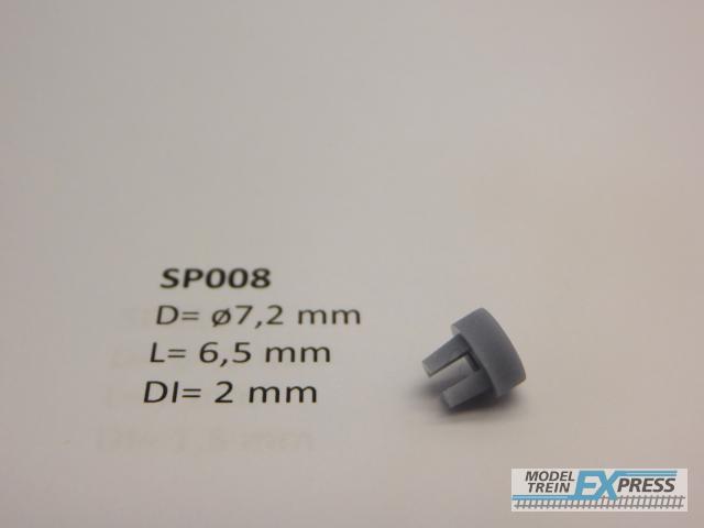 Micromotor.EU SP008 ø 7.2 x 6.5 - for 2 mm shaft