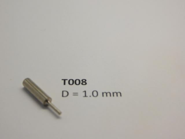 Micromotor.EU T008 Vervangingsstift voor T005: 1.0 mm