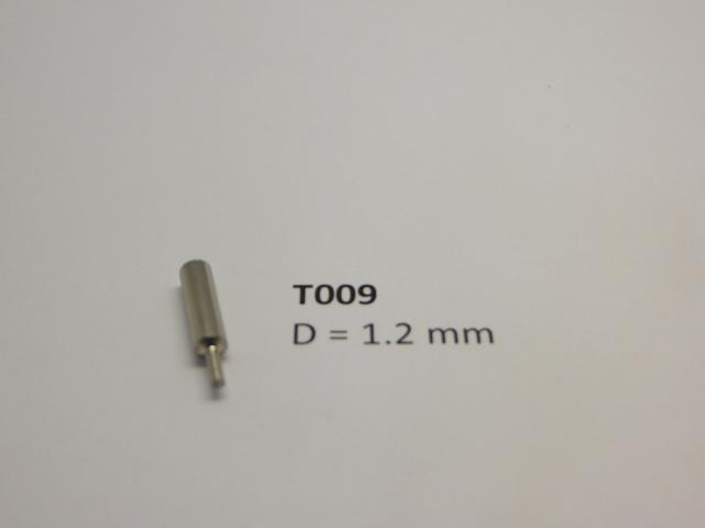 Micromotor.EU T009 Vervangingsstift voor T005: 1.2 mm
