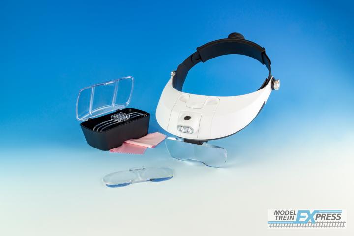 Modelcraft LC1766 Lightcraft Pro LED Headband Maginifier k