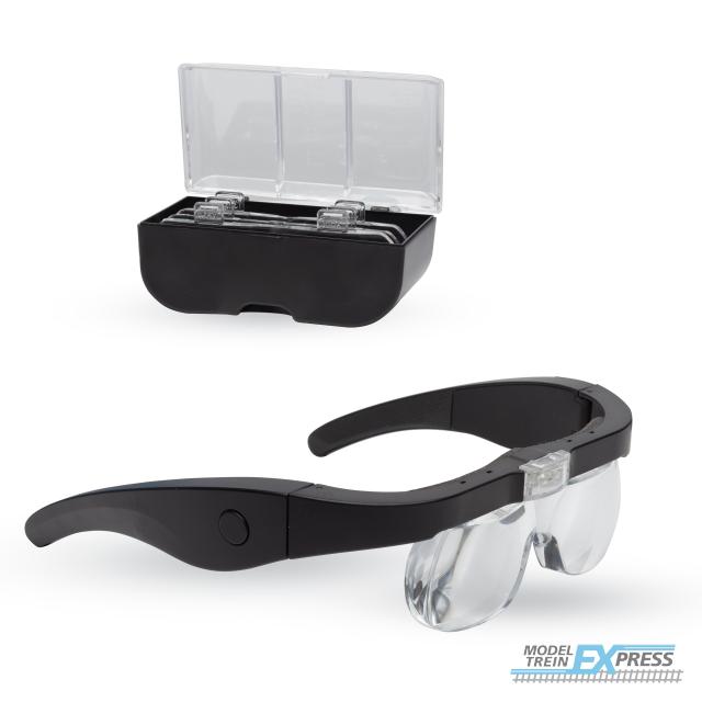 Modelcraft LC1790 LED Magnifier Glasses USB