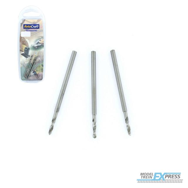 Modelcraft RDR2343-10 3 2.35MM SHANK DRILLS - 1.0MM