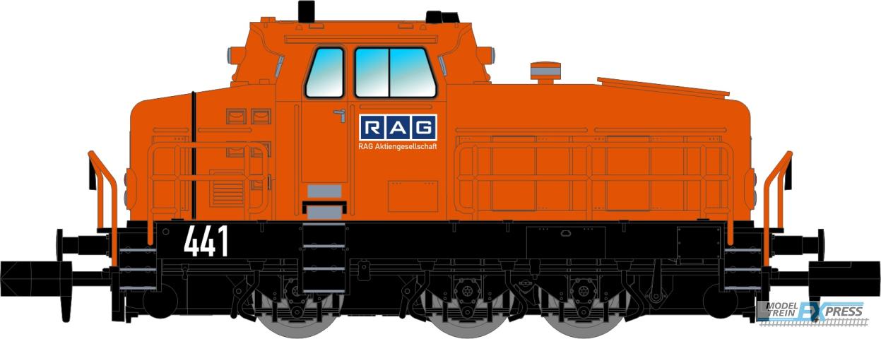 NME 123400 Rangierdiesellok DHG 500 C "RAG", orange, DCC