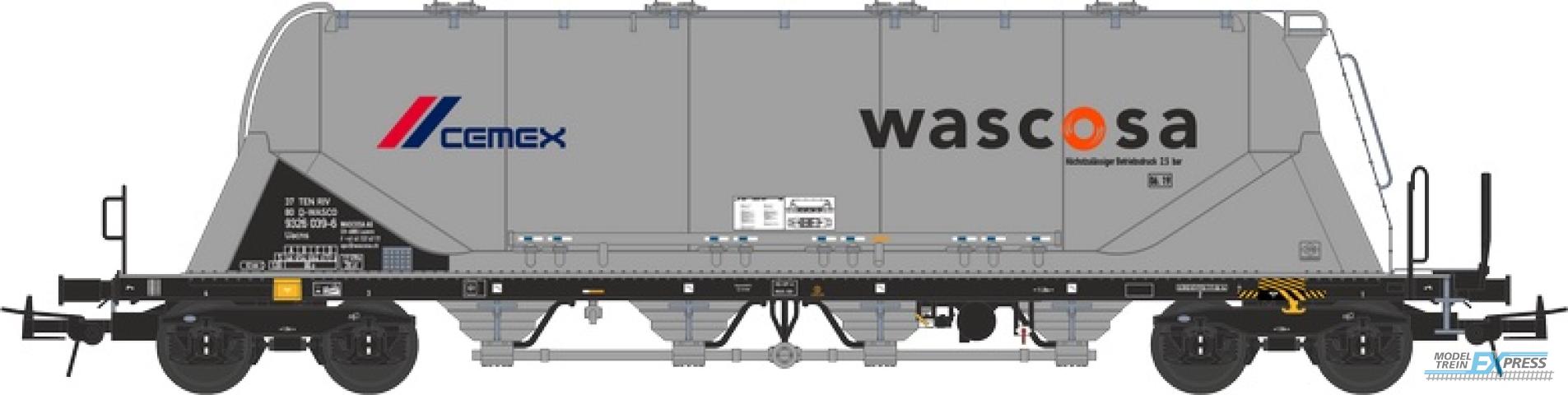 NME 503722 Zementsilowagen Uacns "Wascosa-cemex", silber, Ep. 6