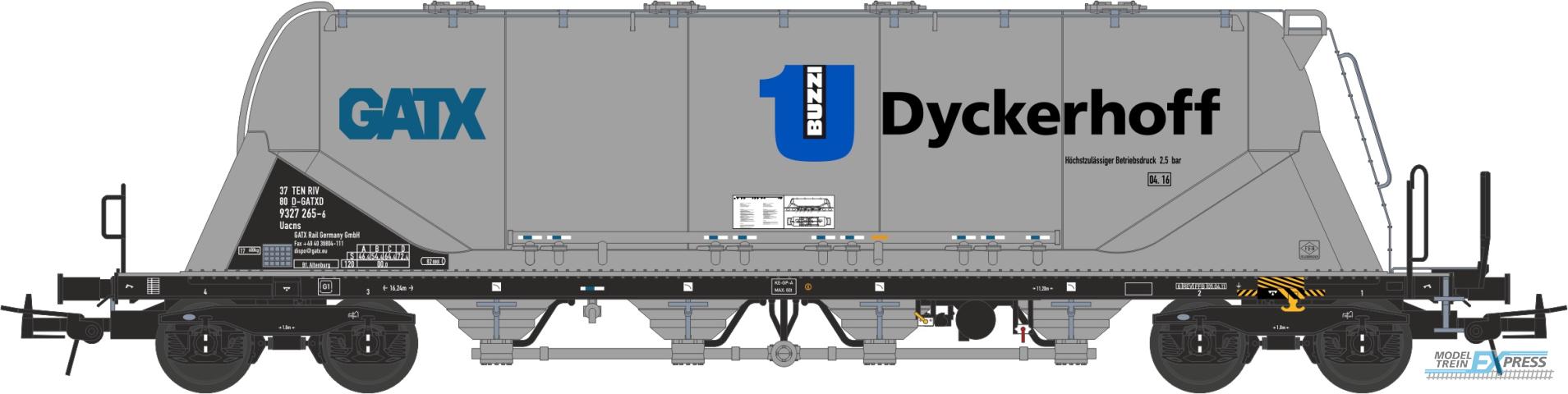 NME 503788 Zementsilowagen Uacns "GATX-DYCKERHOFF", silber, AC