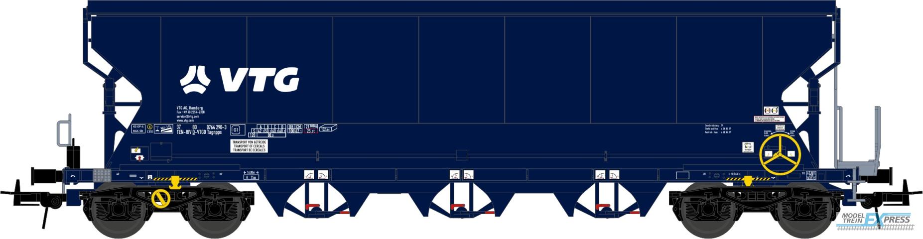 NME 504690 Getreidewagen Tagnpps 102m³ m. konstanter Zugschlussbel., z.B. DE - NEUKONSTR.