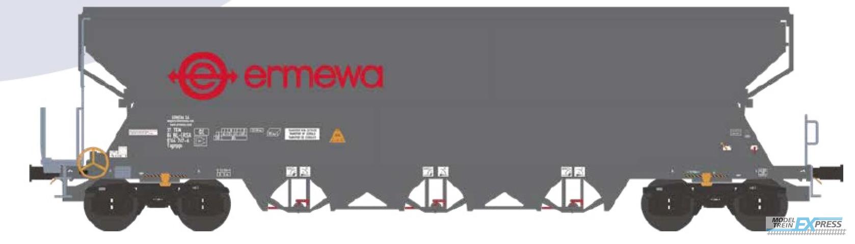 NME 512635 1/87 GETR.WAG. TAGNPPS 101M³ ""ERMEWA"", DKL.GRAU (?/25) *