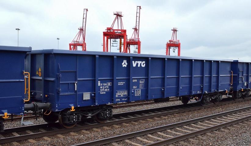 NME 555622AC Hochbordwag. Eanos 15,74m "VTG",blau, geänd. Wag.nr., AC