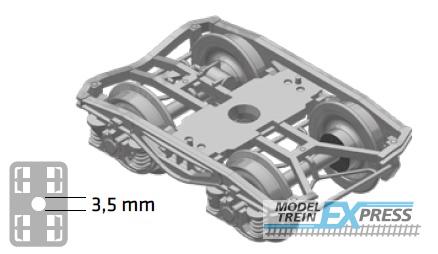 NME 960000 Y25 DREHGESTELL AUSSENRAHMEN ACHSEN 2 ST DC