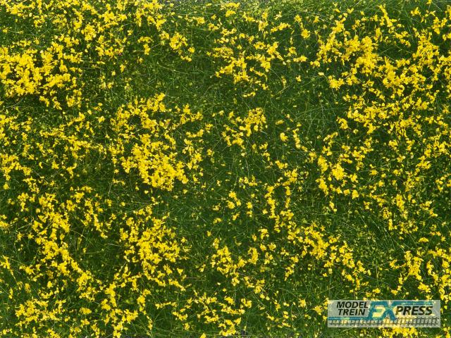Noch 07255 Bodendecker-Foliage Wiese gelb 12 x 18 cm (G,1,0,H0,H0m,H0e,TT,N,Z)