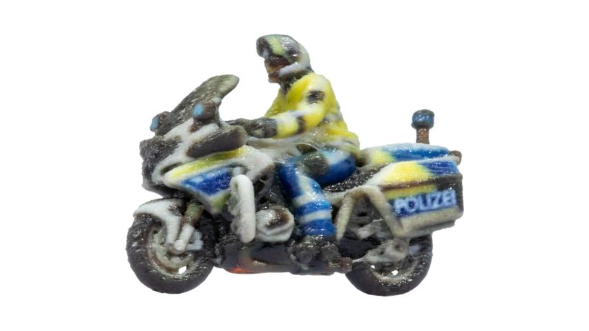 Noch 10910 Politiemotor + agent, Duitsland (1:87)