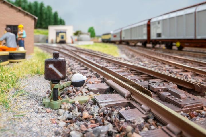 Noch 13910 Bedieningshendel met wissellantaarn links (5 st.) (1:160)