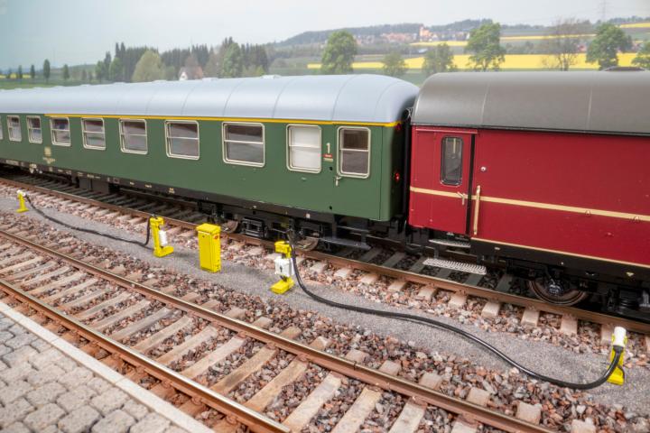 Noch 13912 Voorverwarmingsinstallatie voor treinen (1:160)