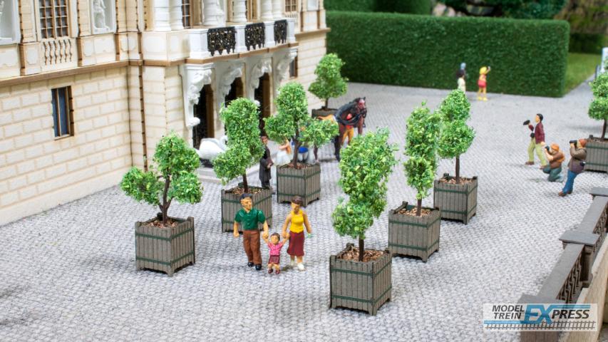 Noch 14013 Sierbomen in bakken (2 st.) (1:87)