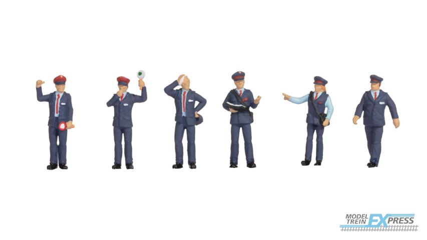Noch 15259 Baanpersoneel Duitsland (6 figuren) (1:87)
