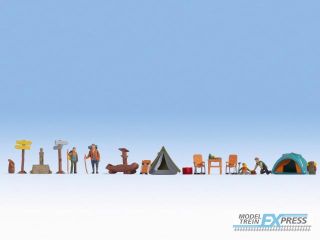 Noch 16201 Figuren-Themenwelt "Camping"  (H0)