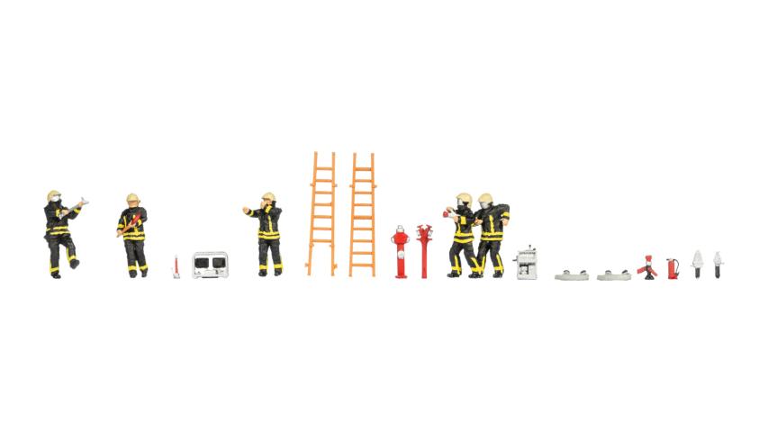 Noch 16259 Brandweer inzet Figuren-Themenwelt (1:87)