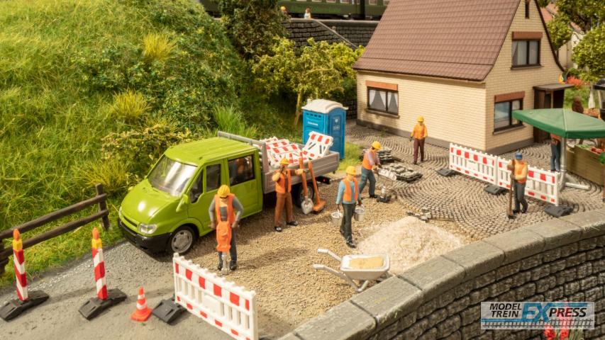 Noch 16262 Figuren-Themenwelt "Straßenarbeiten"  (H0)