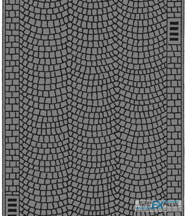 Noch 34222 Kopfsteinpflaster, 100 x 4 cm (N)