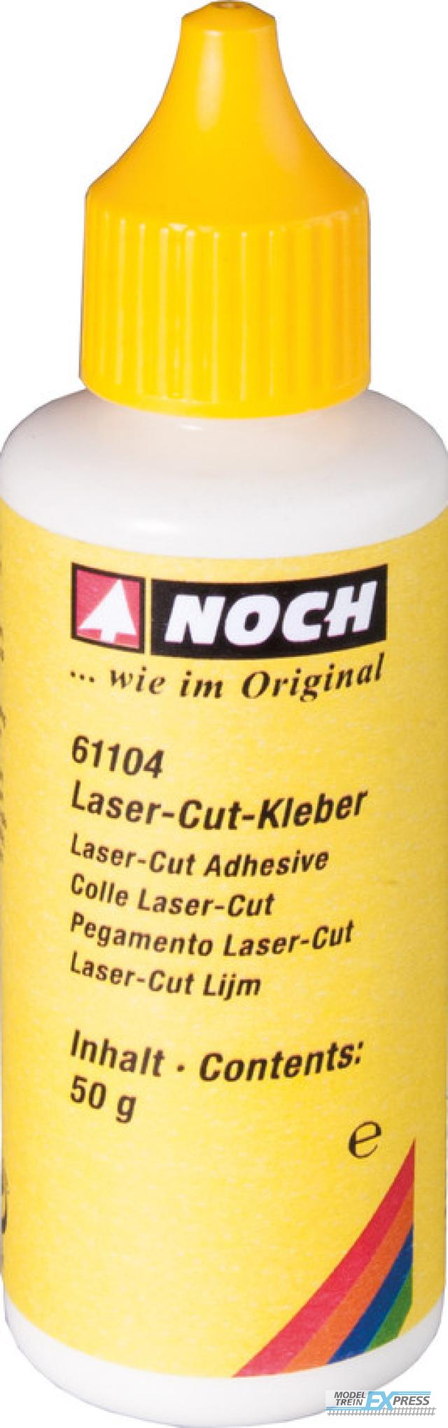 Noch 61104 Laser-Cut-Kleber 30 g (G,1,0,H0,H0m,H0e,TT,N,Z)