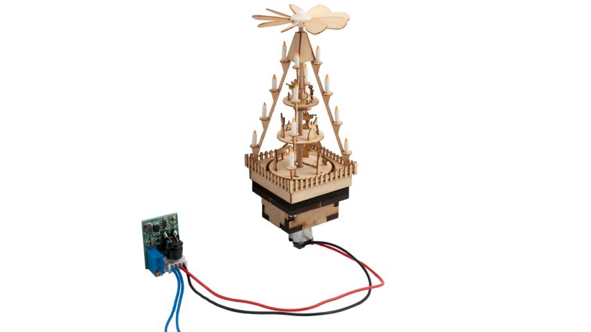 Noch 66413 Kerstmarkt Pyramide / Weihnachtsmarkt-Pyr. (micro motion) (1:87)