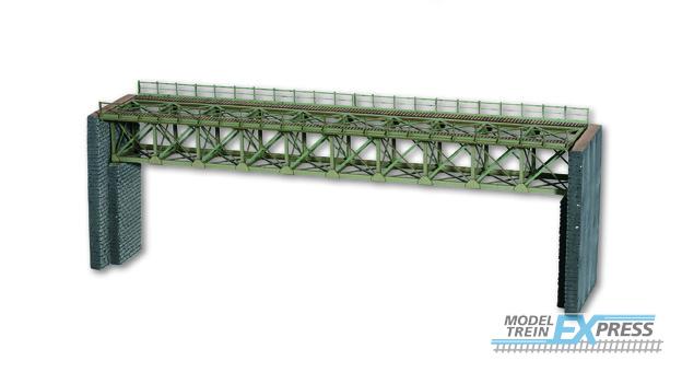 Noch 67020 Stahlbrücke mit Brückenköpfen (H0)