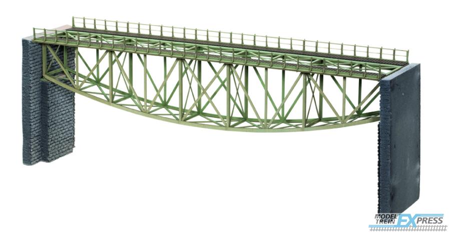 Noch 67027 Fischbauchbrücke mit Brückenköpfen (H0)