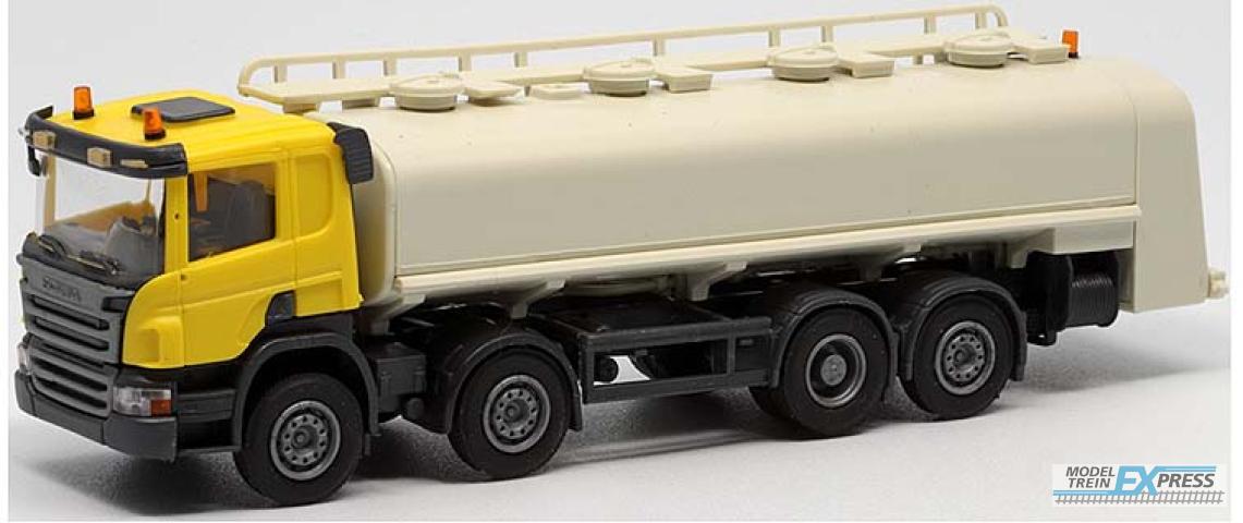 Olm Design 013 Scania P 8x2 tankwagen, geel/beige