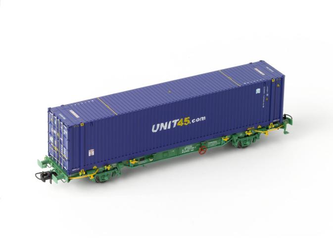 PT Trains 100182 TRANSFESA Lgss 24 71 443 7 028-2 + 45'HC UNIT 45 PVDU1035784