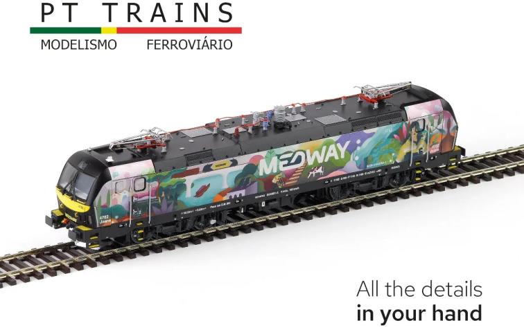 PT Trains 547020S Vectron Siemens 4702 MEDWAY "Joana" by Kruella - DC DIGITAL SOUND