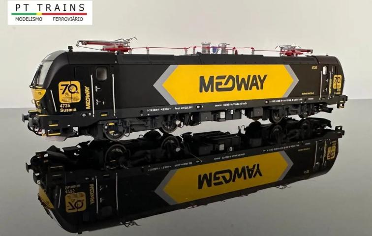 PT Trains 547251 Vectron Siemens 4725 MEDWAY "Susana" -70% CO2- AC