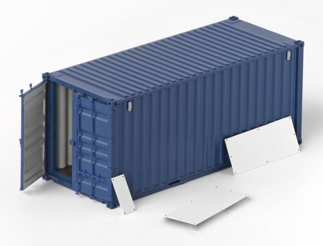 PT Trains 820000B Container 20?DV voor werven of publiciteit