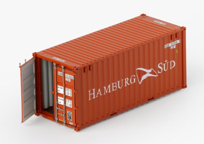 PT Trains 820007.2 Container 20?DV HAMBURG SÜD (SUDU1619560)