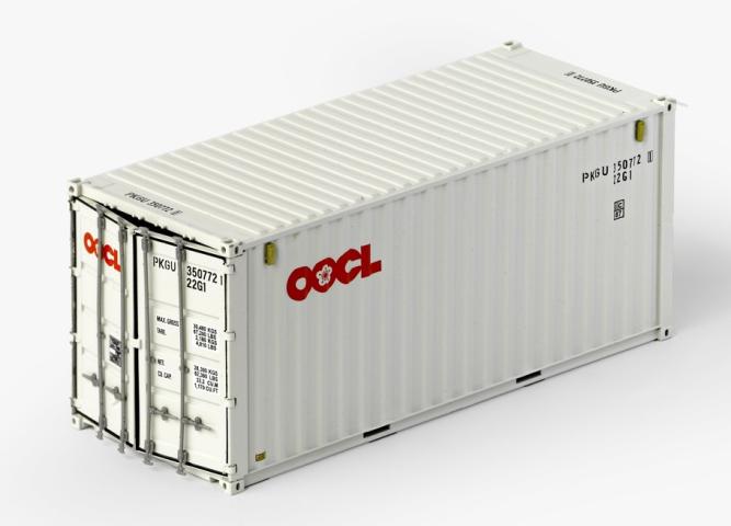 PT Trains 8210029 Container 20?DV OOCL (PKGU3507721)